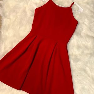 Small red dress from “Olivia Rae”